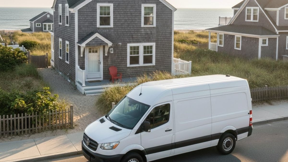 Professional duct and dryer vent cleaning service in Hampton NH - Kealey's technician performing thorough cleaning